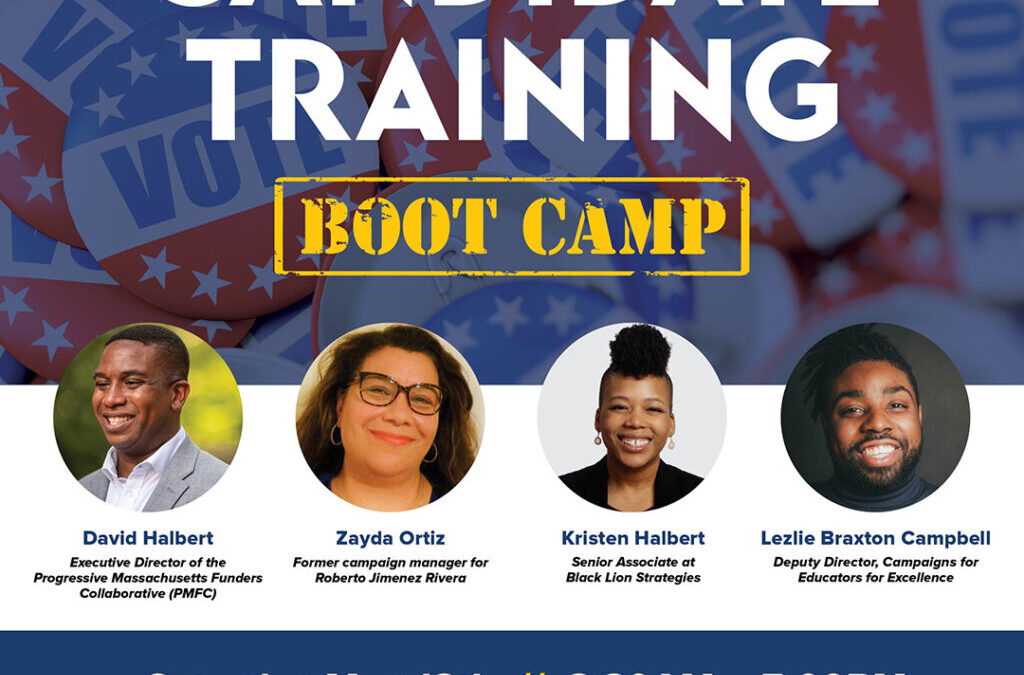 NAACP, Berkshire County Branch’s Political Action Committee to Hold Candidate Training Bootcamp and Panel Discussion – Saturday May 13, 8:30 am to 5:00 pm
